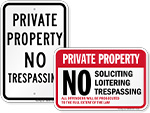 Private Property Signs