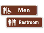 Low Cost Restroom Stickers