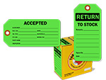 Returned Goods Tags