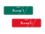Room Number Signs