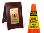 Slippery Floor Signs