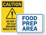 Food Safety Signs