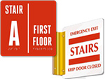 Stairway Signs