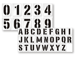 Number & Letter Stencils