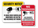 Remote Surveillance Signs