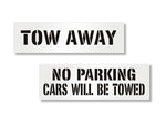 Tow Away Stencils