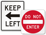 Parking Lot Traffic Signs