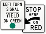 Traffic Signal Signs