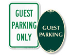 Guest Parking Signs