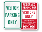 More Visitor Parking Signs