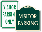Visitor Parking Signs