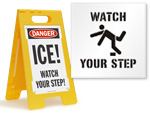 Watch Your Step Floor Signs