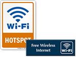 WiFi Signs & Labels
