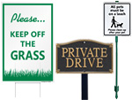 Yard and Lawn Signs
