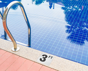 Pool No Diving Signs