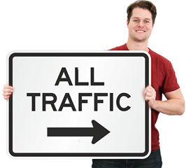 Advance Traffic Control Signs