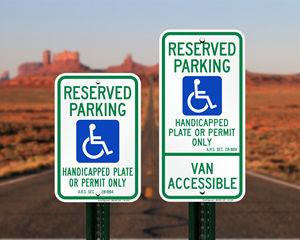 Arizona Parking Signs, Fire Lane Signs and Other Regulated Signs