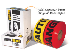 Barricade Tape with Deispenser