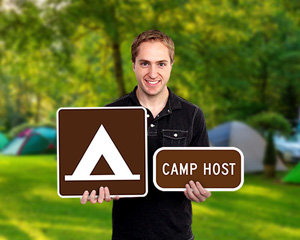 Camp Host Sign