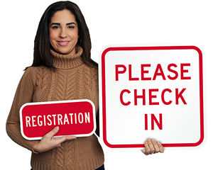 Campground Registration Signs