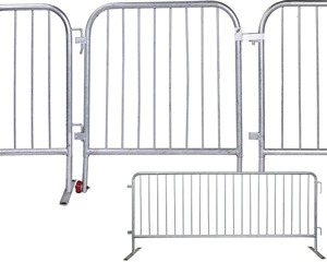 Crowd Control Heavy Duty Steel Barricades