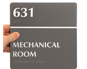 Custom Room Name Number Sign