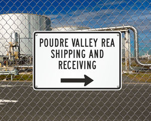 Custom facility sign