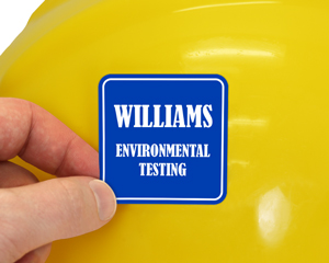 Custom Safety Helmet Stickers