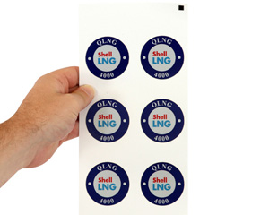 Custom Hard Hat Label