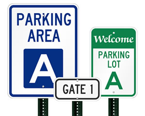 Parking Area Signs – Quick Order