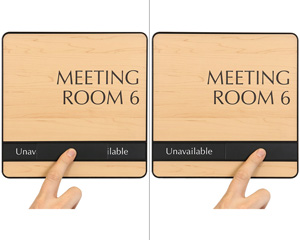 Custom Door Sliding Notice