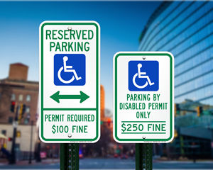 Delaware Parking Signs, Fire Lane Signs and Other Regulated Signs