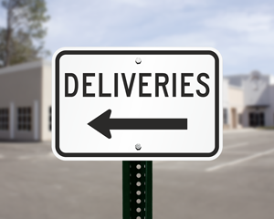 Delivery Parking Signs | Delivery Signs