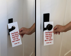 Door Knob Hang Tag