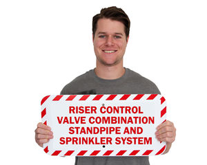 Fire Riser Safety Signs