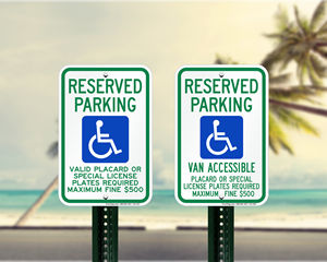 Hawaii Parking Signs, Fire Lane Signs and Other Regulated Signs