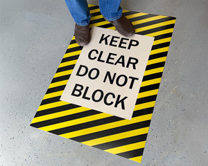 Warehouse Floor Signs