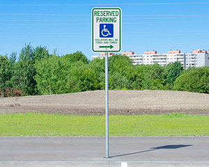 More Handicapped Parking Signs