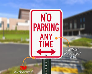 No Parking Anytime Parking Sign