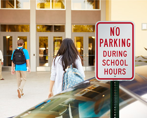 No Parking During School Hours