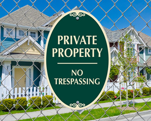 Private Property Sign