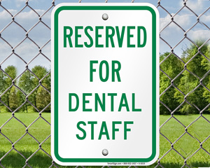 Nurse Reserved Parking Sign