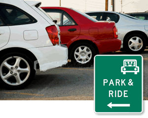 Park And Ride Signs