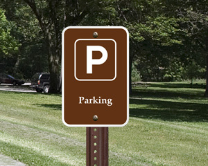 Campground Parking Signs