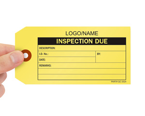 Custom Inspection Tag