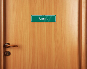 Designer Room 1 Sign