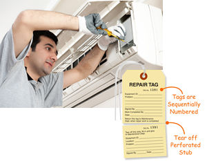 Serialized Repair Tags