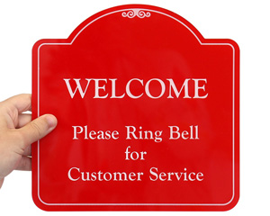 Showcase Welcome Sign