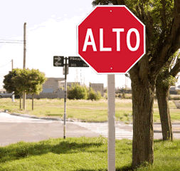 Spanish Stop Signs