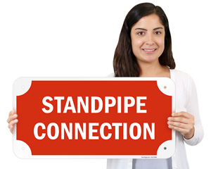 Standpipe Signs